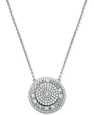michael kors diamond necklace