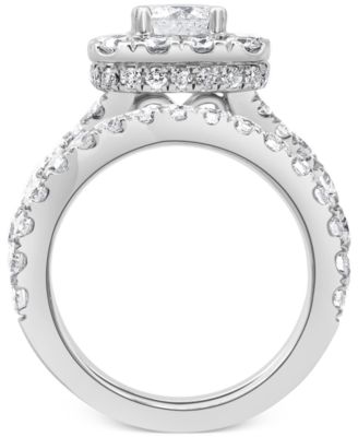 Diamond Bridal Set (4 ct. t.w.) in 14k White, Yellow or Rose Gold