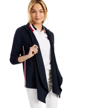 Tommy Hilfiger Hooded Flyaway Cardigan