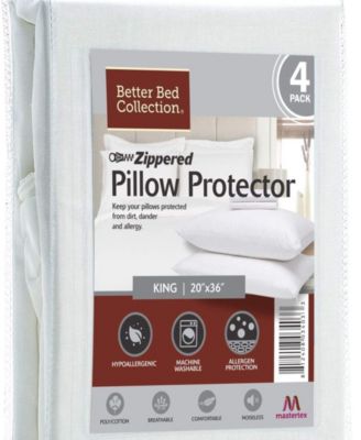 Zippered Anti-allergenic Pillow Protectors