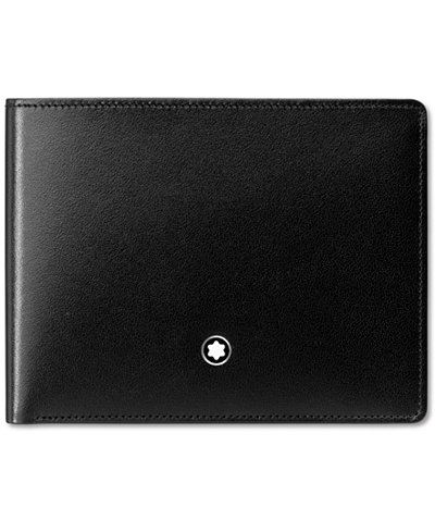 Montblanc Men's Black Leather Meisterstück Wallet 14548