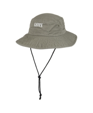 Levi's Men's Twill Boonie Bucket Hat In Olive