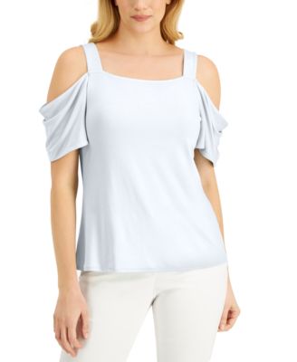cold shoulder tops at macy's