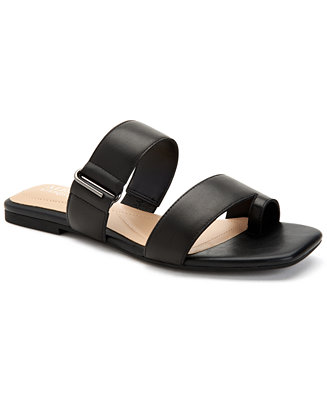 Alfani Women's Step 'N Flex Baclinii Flat Sandals, Created for Macy's ...