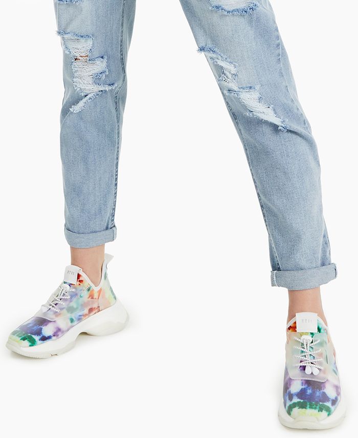 Vanilla Star Juniors' Ripped Mom Jeans & Reviews - Jeans - Women - Macy's