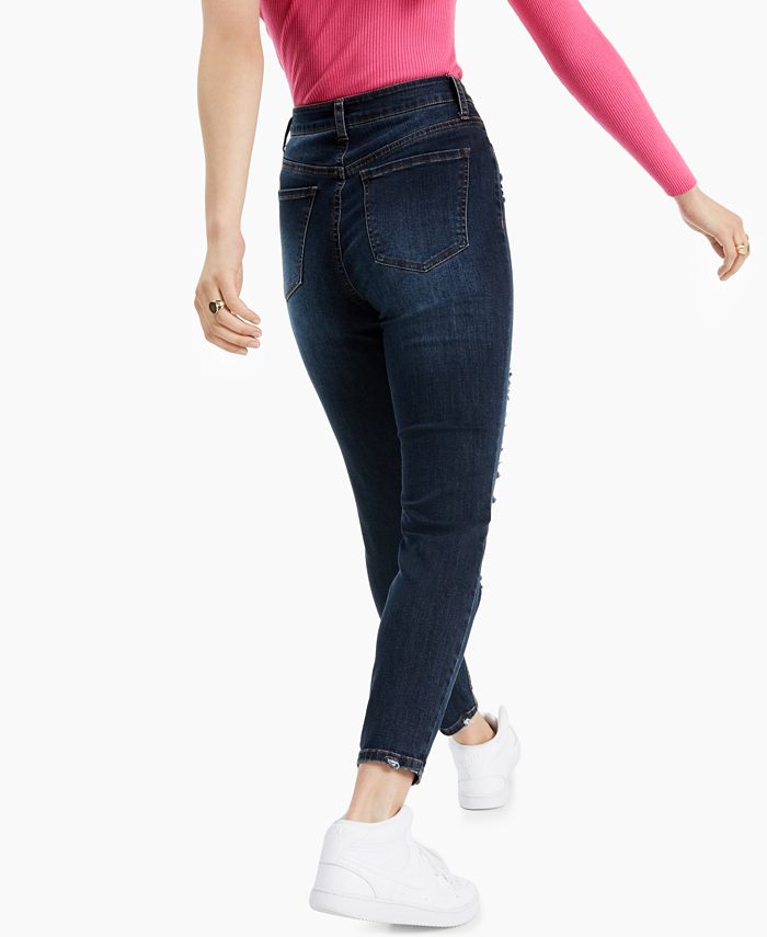 Vanilla Star Juniors' Real Cheeky Ripped Skinny Jeans & Reviews - Jeans - Women - Macy's