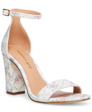 Madden Girl Bella Two-Piece Block Heel Sandals