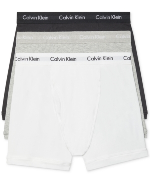 Calvin Klein Men's 3-Pack Cotton Stretch Boxer Briefs
