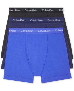 Calvin Klein Men's 3-Pack Cotton Stretch Boxer Briefs