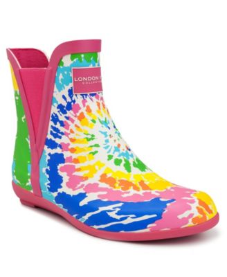 London fog yellow rain boots best sale