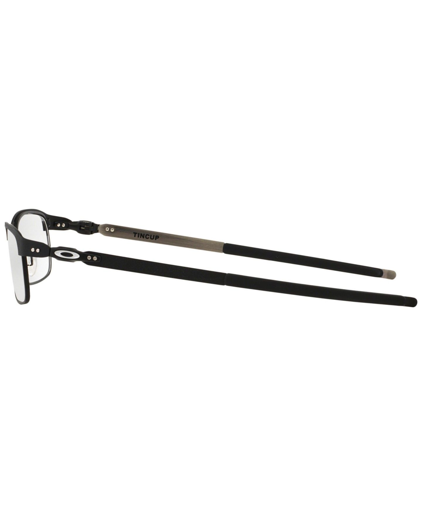 Мужские очки Celine Oakley Man Rectangle Metal OX3184 TinCup™ Eyeglasses, цвет: Чёрный — фото 3