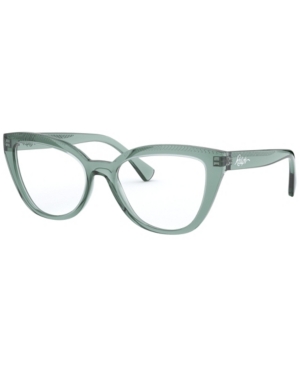 Ralph By Ralph Lauren Ra7112 Women's Cat Eye Eyeglasses In Green