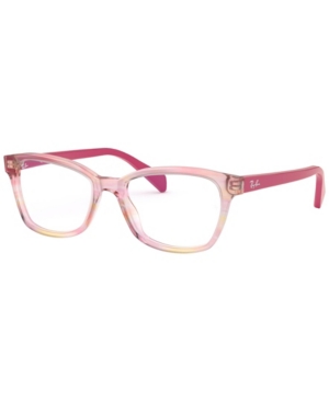 Ray-ban Jr Ry1591 Child Square Eyeglasses In Pink