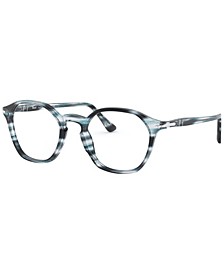PO3238V Unisex Irregular Eyeglasses