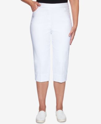 Petite Classic Allure Stretch Clamdigger Pants