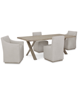 Furniture Highland Park 5pc Dining Set (rectangular Table & 4 Side Chairs)