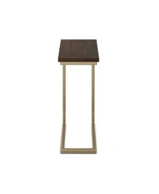 Skyler Solid Mango Wood C Side Table