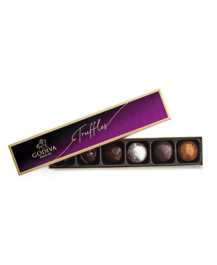 Godiva Dark Chocolate Truffles, 6 Piece Macy's