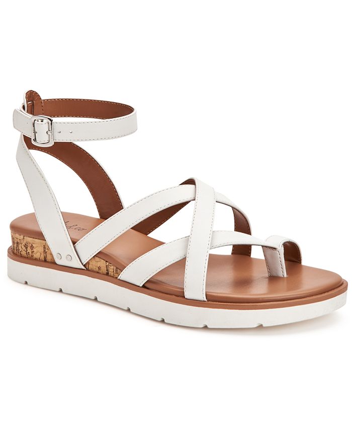 Style & Co Darlaa Wedge Sandals, Created for Macy's - Macy's
