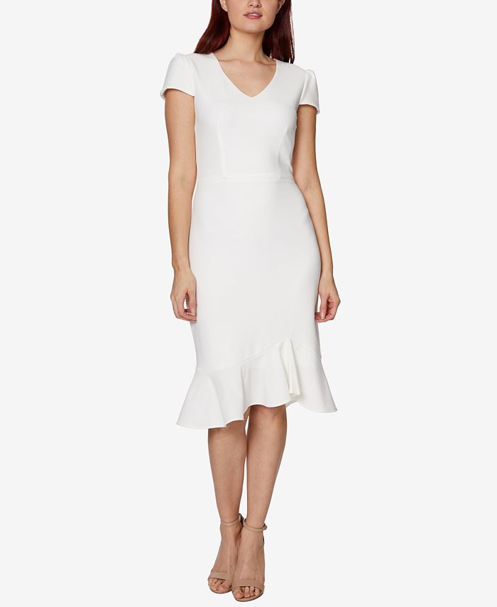Betsey Johnson Petite Cap Sleeve Bodycon Dress Macy s