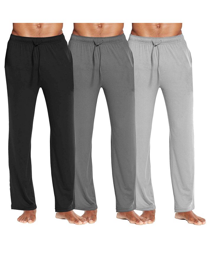 Galaxy By Harvic Men's Classic Lounge Pants, Pack of 3 - Macy's