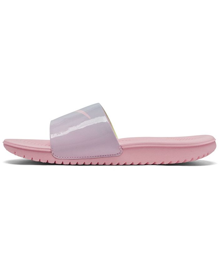Nike Big Girls Kawa Slide SE2 Slide Sandals from Finish Line - Macy's