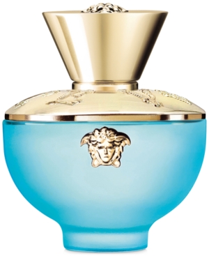 Shop Versace Dylan Turquoise Eau De Toilette Spray, 3.4-oz. In Blue