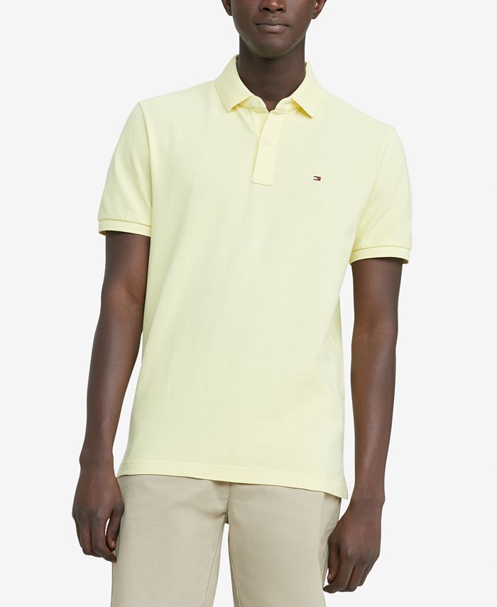 Tommy Hilfiger Men's Custom Fit Polo, Created for & Reviews - - - Macy's