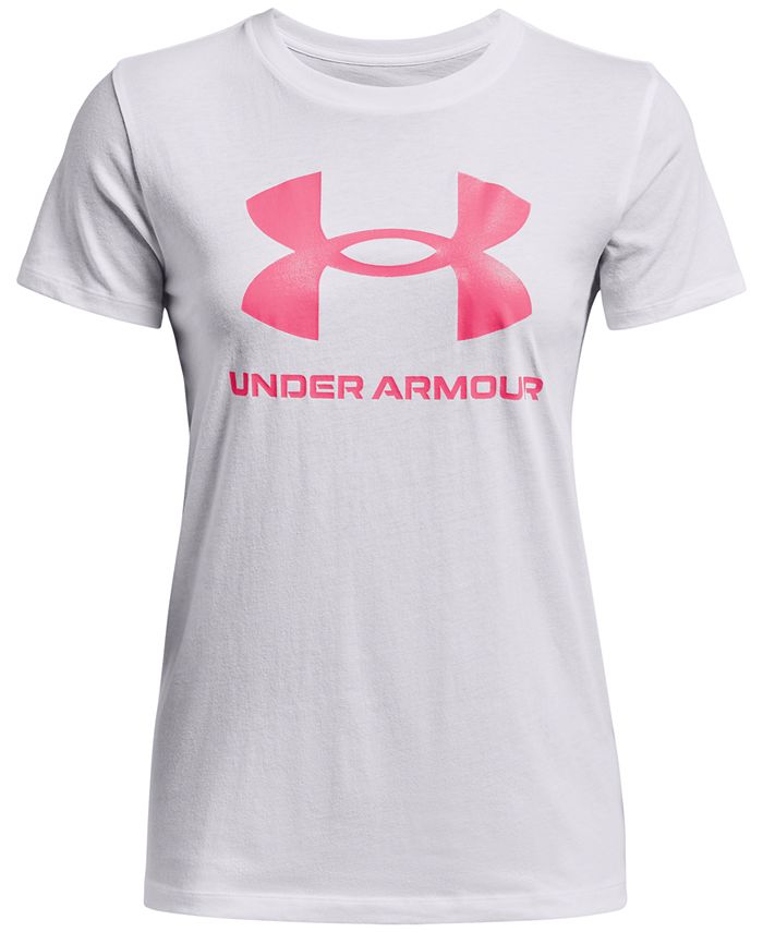 Under Armour Women's Live Sportstyle T-Shirt - Macy's