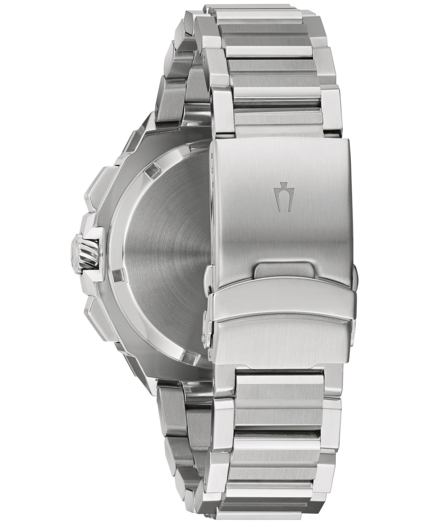 Мужские часы Bulova Chronograph Precisionist X Stainless Steel Bracelet Watch 44.5mm — фото 3
