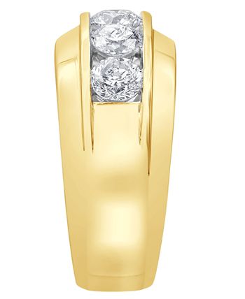 Macy's - Men's Diamond Ring (3 ct. t.w.) in 10k Gold