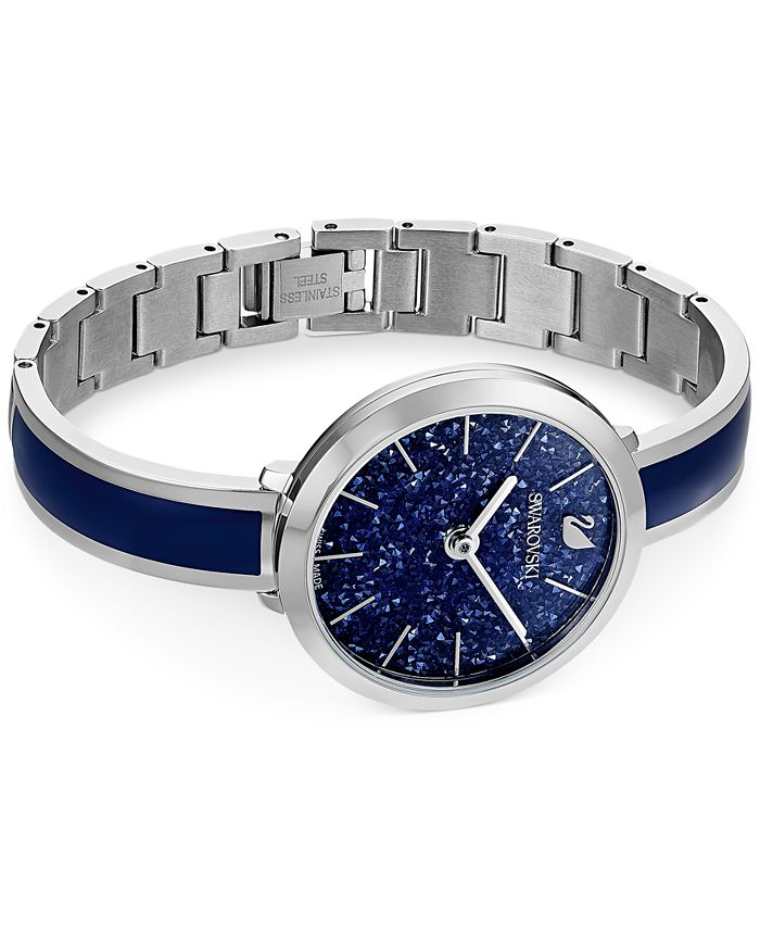 Swarovski Women's Swiss Crystalline Delight Stainless Steel & Blue