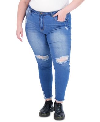 GoGo Jeans (J22-19*) Plus Super-High-Rise Curvy Jeggings Jeans