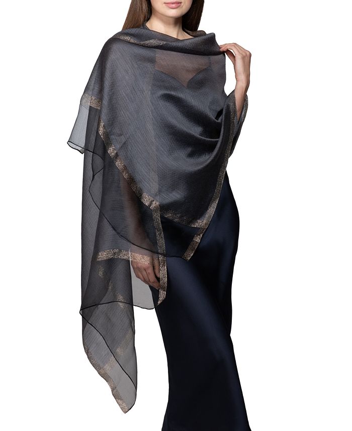 INC International Concepts Sheer Solid Party Wrap Shawl, Created for