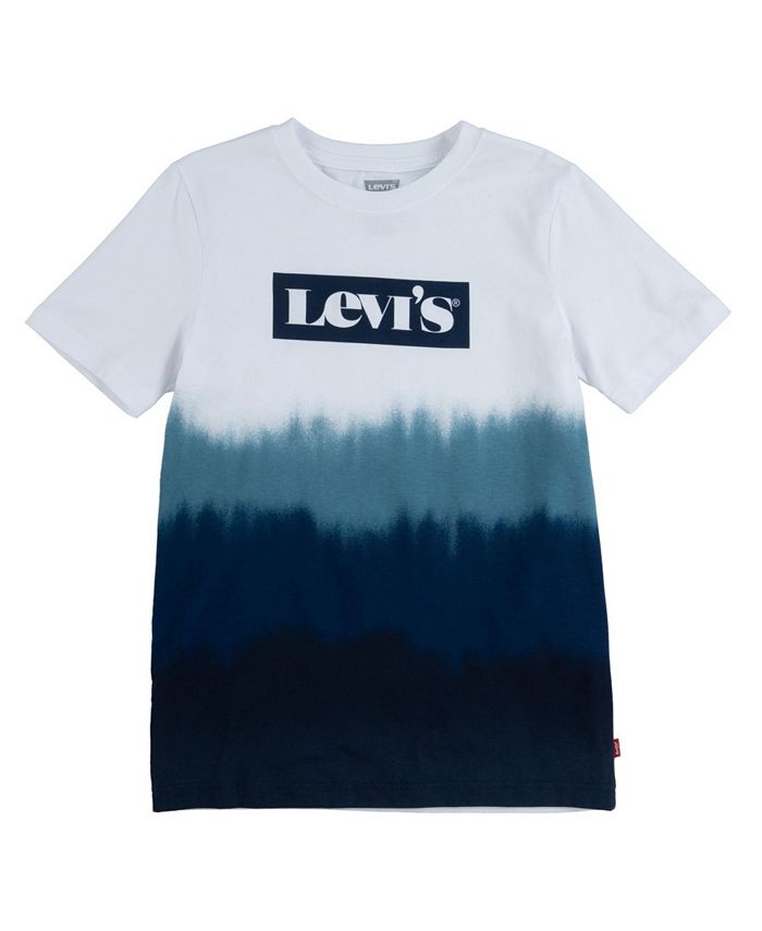 Levi's Big Boys Dip Dye Logo T-shirt - Macy's