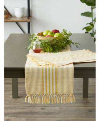 Stripes with Fringe Placemat, Set of 6