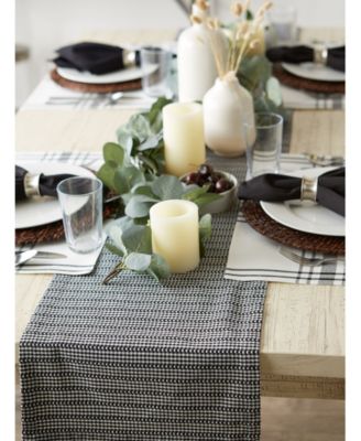 Farmhouse Gingham Table Runner