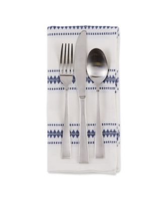 Zig Dobby Stripe Napkin, Set of 6