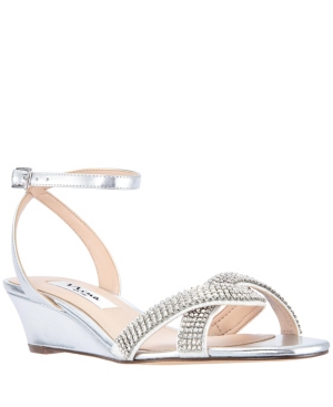 Nina Florina Wedge Sandals Women's Shoes