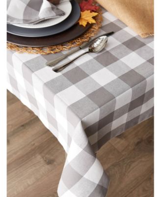 Buffalo Check Tablecloth, 60" x 84"