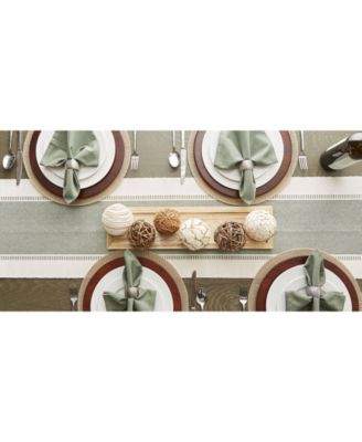 Dobby Stripe Table Runner, 13" x 108"