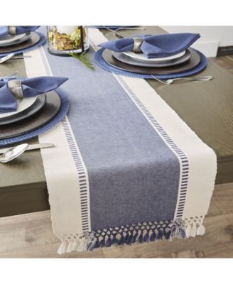 Dobby Stripe Table Runner, 13" x 108"