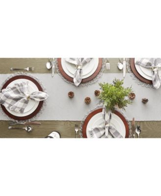 Ribbed Table Runner, 13" x 72"