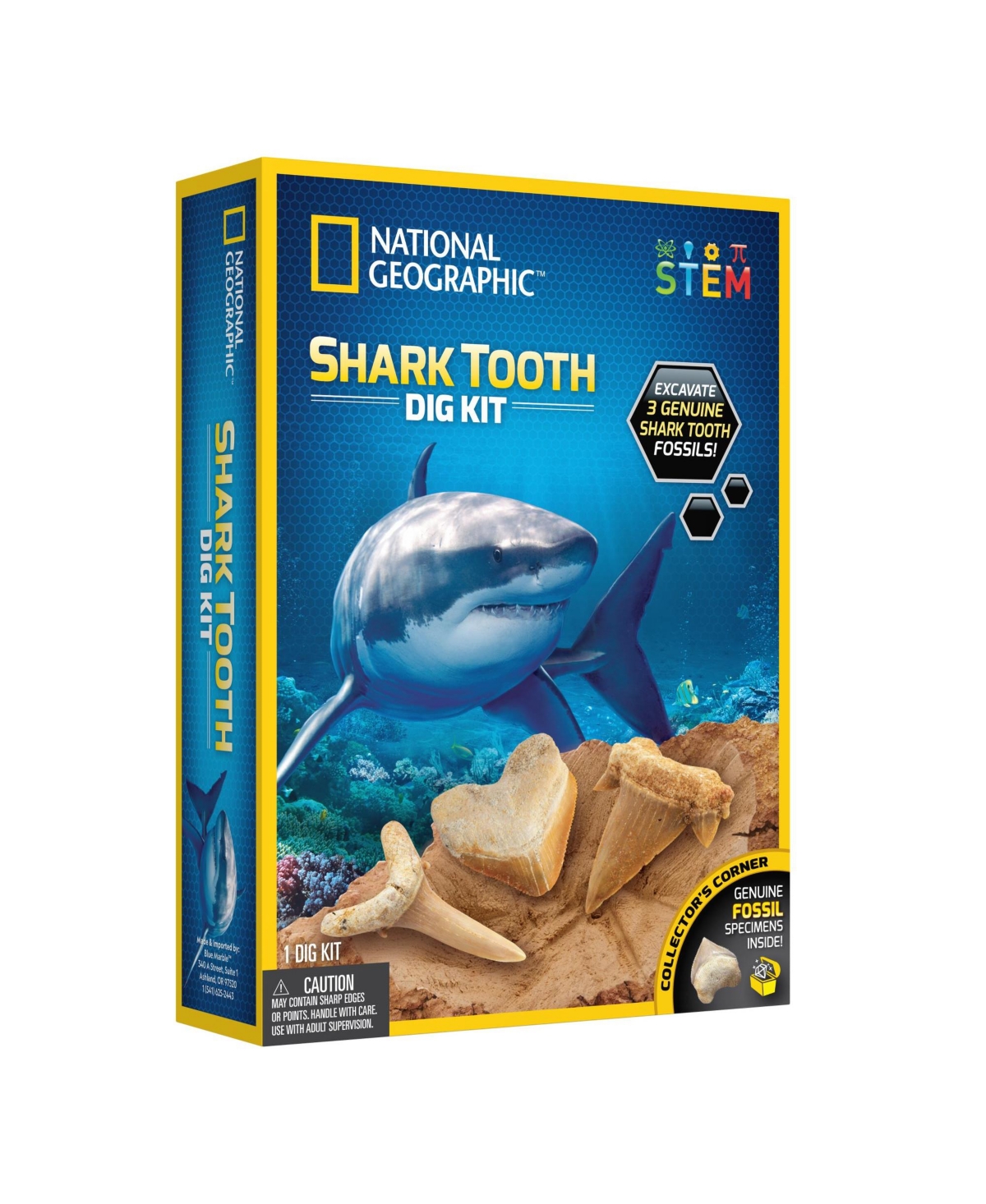 National Geographic Shark Tooth Dig Kit In N,a