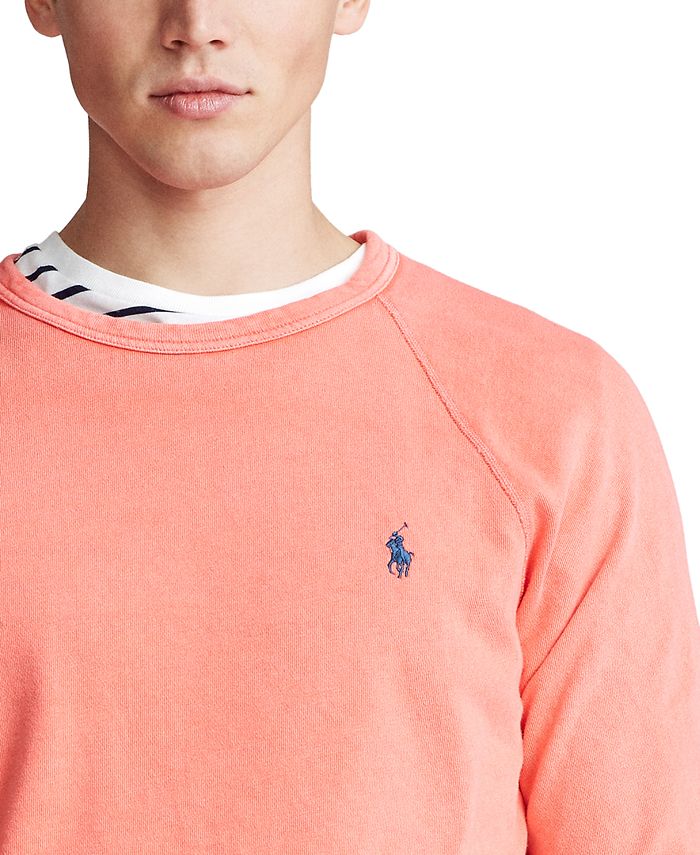 polo ralph lauren cotton spa terry sweatshirt