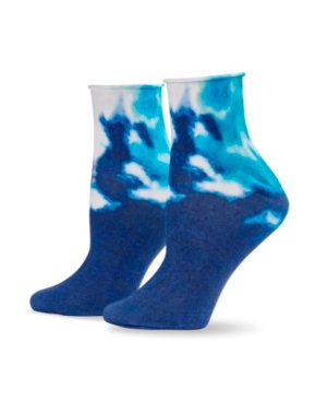 Hue Women's Tie-Dye-Print Socks