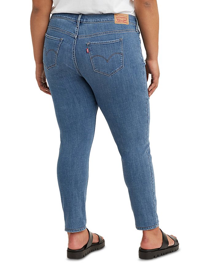 levi's plus size wide leg jeans