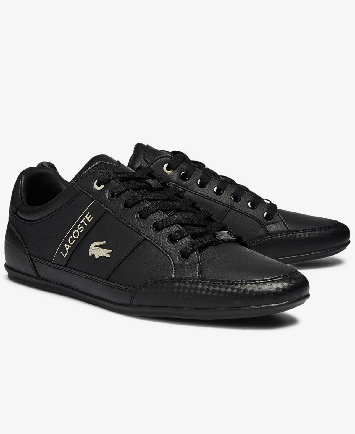 Shop Lacoste Men's Chaymon Sneakers In Black