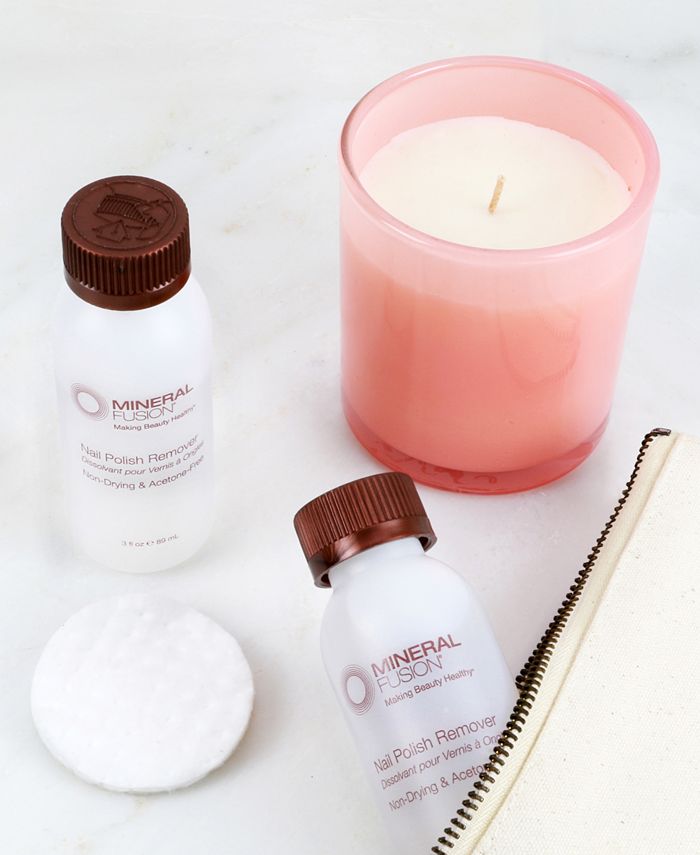 Mineral Fusion Nail Polish Remover, 3oz. Macy's