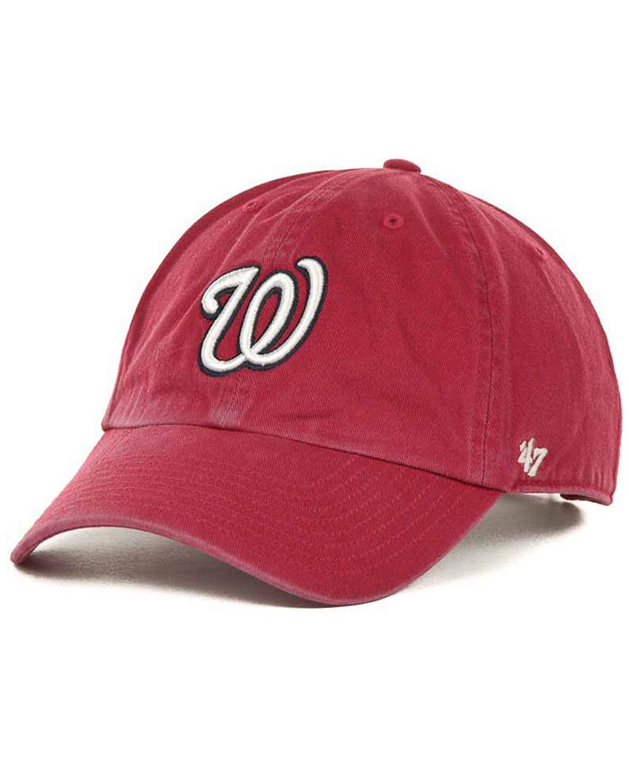 47 Brand Washington Nationals Pink Series Cap - Macy's